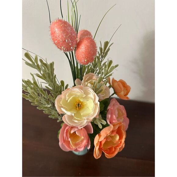 Spring/Easter Faux Floral oranges Flowers 💐 - Picture 6 of 7